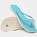 Chinelo Havaianas Slim Square Glitter Neon Feminino - Azul