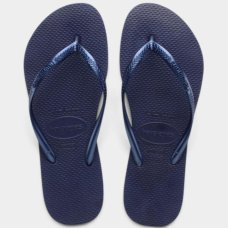 Chinelo Havaianas Slim Tradicional Feminino - Azul Escuro