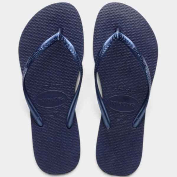 Chinelo Havaianas Slim Tradicional Feminino - Azul Escuro