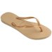 Chinelo Havaianas Slim Tradicional Feminino - Dourado