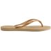 Chinelo Havaianas Slim Tradicional Feminino - Dourado