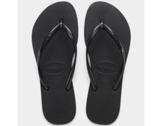 Chinelo Havaianas Slim Tradicional Feminino - Preto Chinelo Havaianas Slim Tradicional Feminino - Preto