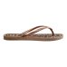 Chinelo Havaianas Slim Animals Feminino - Marrom