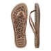 Chinelo Havaianas Slim Animals Feminino - Marrom