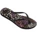 Chinelo Havaianas Slim Animals Feminino - Preto
