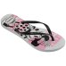 Chinelo Havaianas Slim Disney Feminino - Preto e Rosa