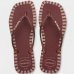 Chinelo Havaianas Slim Glitter Contour Feminino - Vermelho