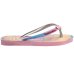 Chinelo Havaianas Slim Glitter II Infantil - Rosa