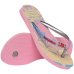 Chinelo Havaianas Slim Glitter II Infantil - Rosa