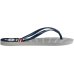 Chinelo Havaianas Slim Nautical Feminino - Marinho e Vermelho