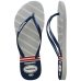 Chinelo Havaianas Slim Nautical Feminino - Marinho e Vermelho