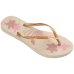 Chinelo Havaianas Slim Organic Feminino - Bege