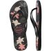 Chinelo Havaianas Slim Organic Feminino - Preto e Rosa