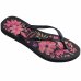 Chinelo Havaianas Slim Organic Feminino - Preto e Roxo