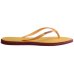 Chinelo Havaianas Slim Point Feminino - Amarelo e Roxo