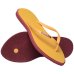 Chinelo Havaianas Slim Point Feminino - Amarelo e Roxo
