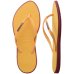 Chinelo Havaianas Slim Point Feminino - Amarelo e Roxo