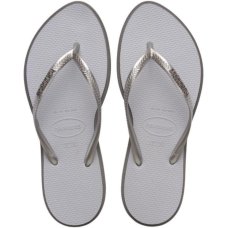 Chinelo Havaianas Slim Point Feminino - Cinza Chinelo Havaianas Slim Point Feminino - Cinza