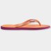 Chinelo Havaianas Slim Point Feminino - Laranja e Roxo