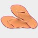 Chinelo Havaianas Slim Point Feminino - Laranja e Roxo