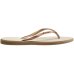 Chinelo Havaianas Slim Point Feminino - Off White e Bege