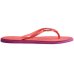 Chinelo Havaianas Slim Point Feminino - Rosa e Roxo
