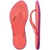 Chinelo Havaianas Slim Point Feminino - Rosa e Roxo