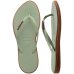 Chinelo Havaianas Slim Point Feminino - Verde e Marrom