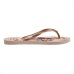 Chinelo Havaianas Slim Princesas Feminino - Rose
