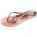 Chinelo Havaianas Slim Princesas Feminino - Rosa Claro