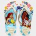 Chinelo Infantil Havaianas Slim Princess Menina - Bege e Cinza