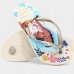 Chinelo Infantil Havaianas Slim Princess Menina - Bege e Cinza