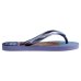 Chinelo Infantil Havaianas Slim Princess Menina - Lilás