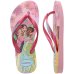 Chinelo Infantil Havaianas Slim Princess Menina - Rosa e Azul