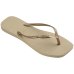 Chinelo Havaianas Slim Square Feminino - Areia