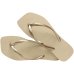 Chinelo Havaianas Slim Square Feminino - Areia
