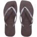 Chinelo Havaianas Slim Square Feminino - Café