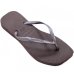 Chinelo Havaianas Slim Square Feminino - Café