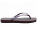 Chinelo Havaianas Slim Square Feminino - Café