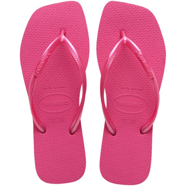 Chinelo Havaianas Slim Square Feminino - Rosa