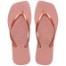 Chinelo Havaianas Slim Square Feminino - Rosa Claro