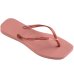 Chinelo Havaianas Slim Square Feminino - Rosa Claro