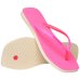 Chinelo Havaianas Slim Square Glitter Neon Feminino - Rosa