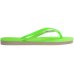 Chinelo Havaianas Slim Square Glitter Neon Feminino - Verde