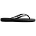 Chinelo Havaianas Slim Square Logo Metallic Feminino - Preto