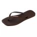 Chinelo Havaianas Slim Square Sparkle Feminino - Marrom