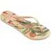 Chinelo Havaianas Slim Summer Bliss Feminino - Bege e Rosa