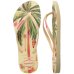 Chinelo Havaianas Slim Summer Bliss Feminino - Bege e Rosa