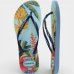 Chinelo Havaianas Slim Tropical Feminino - Azul Claro