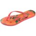 Chinelo Havaianas Slim Tropical Feminino - Coral